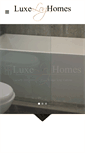 Mobile Screenshot of luxeloghomes.com